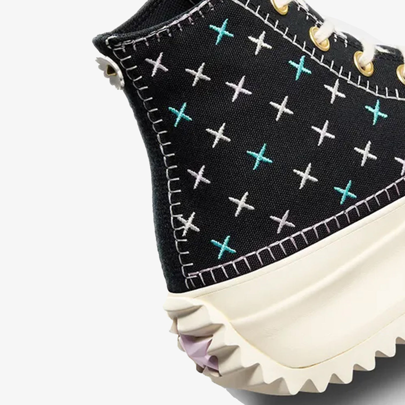 Converse | RUN STAR HIKE PLATFORM CRAFTED STITCHING { BLACK