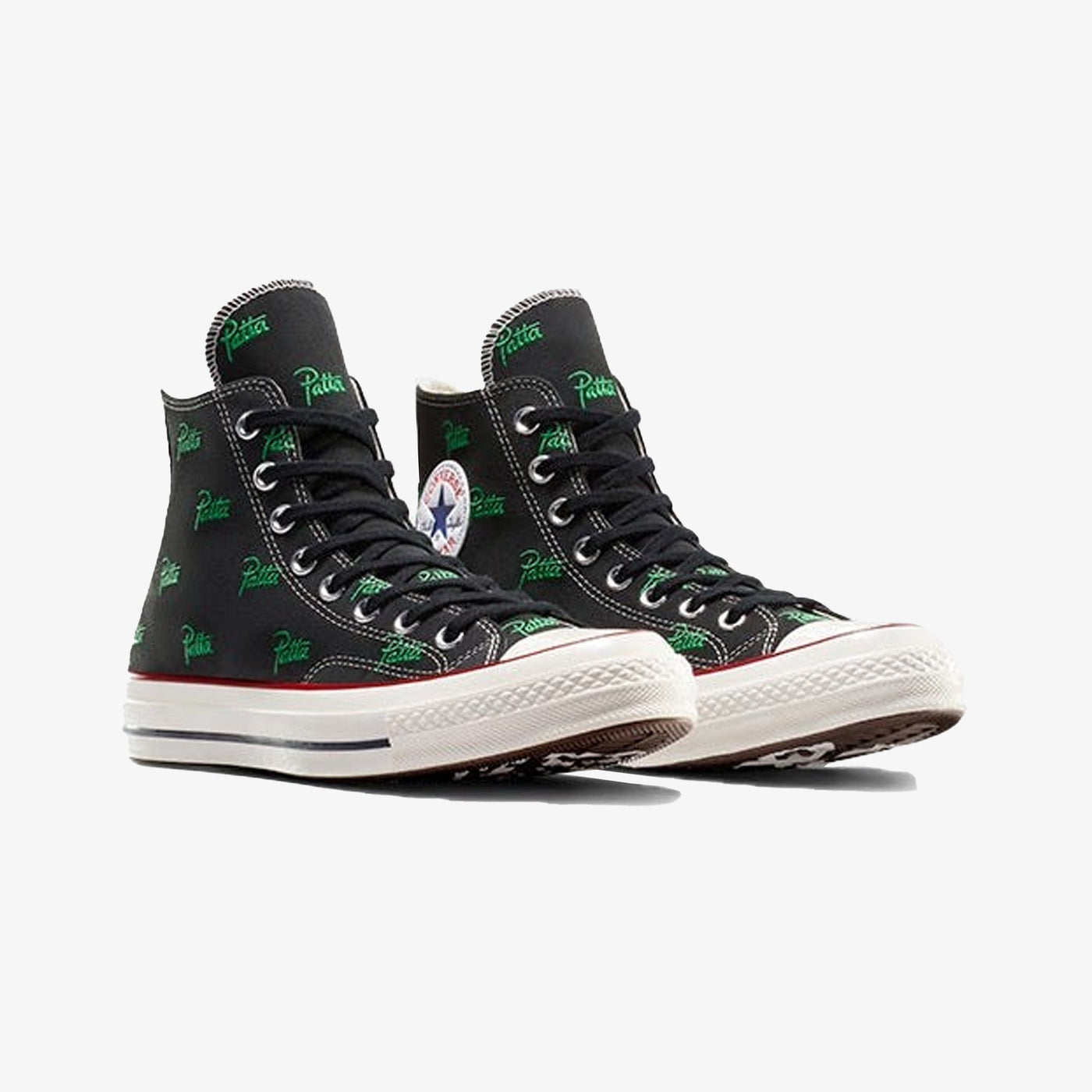 CONVERSE | X PATTA CHUCK 70 { BLACK/GREEN