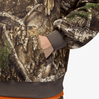 JORDAN | BROOKLYN FLEECE REALTREE PULLOVER HOODIE { MEDIUM OLIVE/SAIL