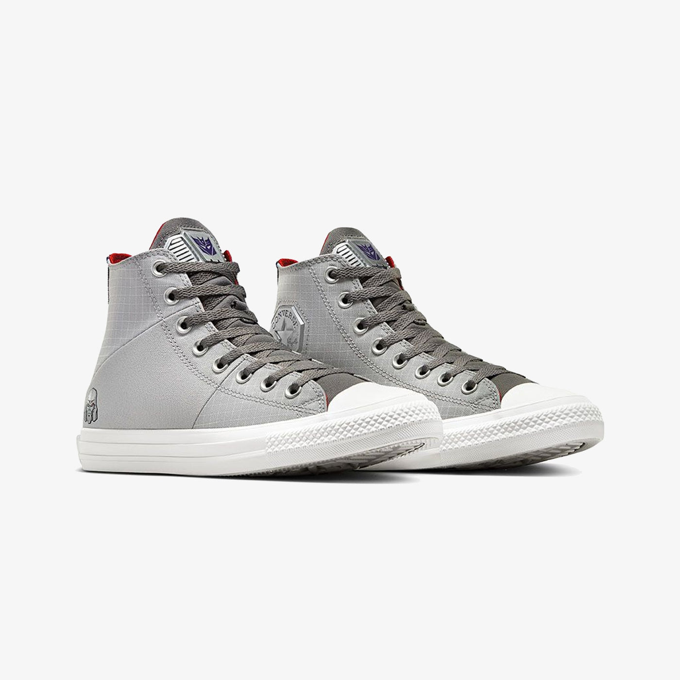 Converse | x TRANSFORMERS CHUCK TAYLOR ALL STAR { GREY/COURT PURPLE/MULTI