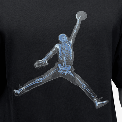 JORDAN | M J NC XRAY JM SS CREW { BLACK/BLUE