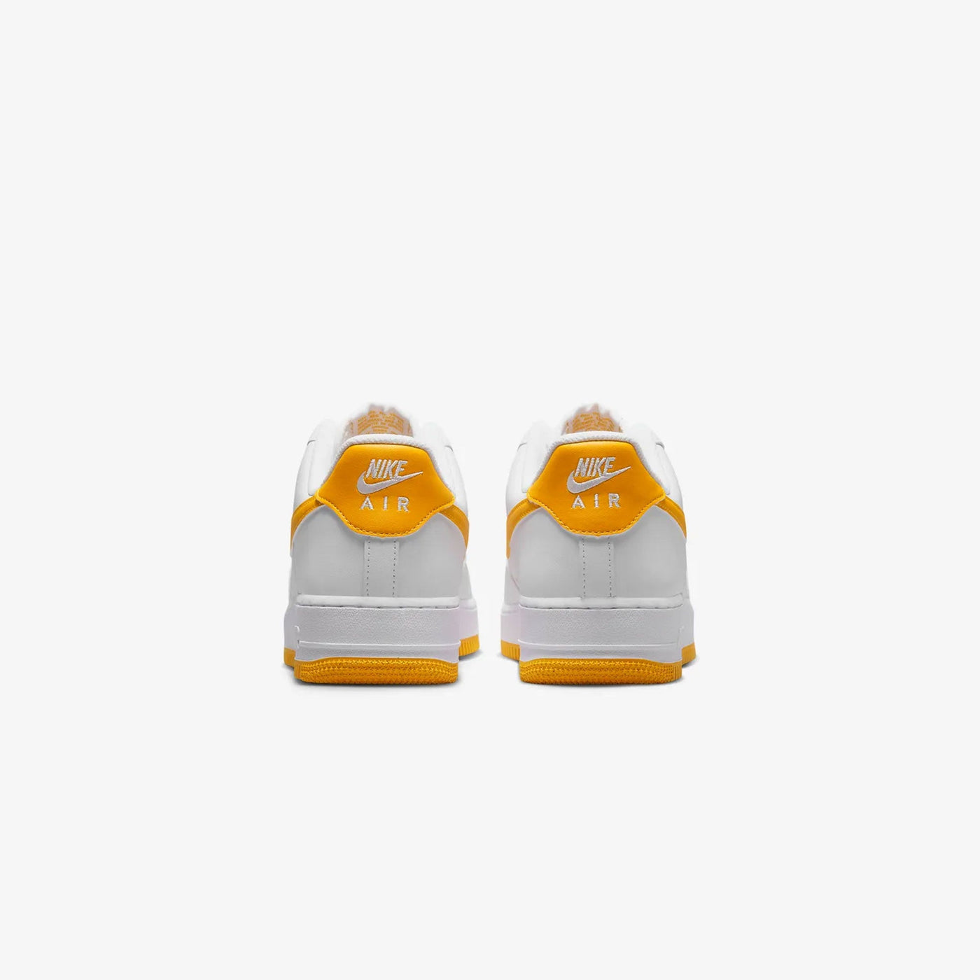 NIKE | AIR FORCE 1 '07 { WHITE/UNIVERSITY GOLD-WHITE