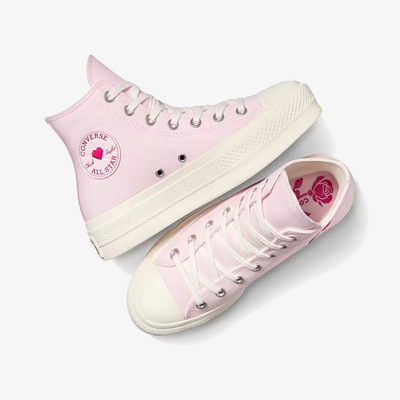 Converse | CHUCK TAYLOR ALL STAR LIFT PLATFORM HEARTS { PINK