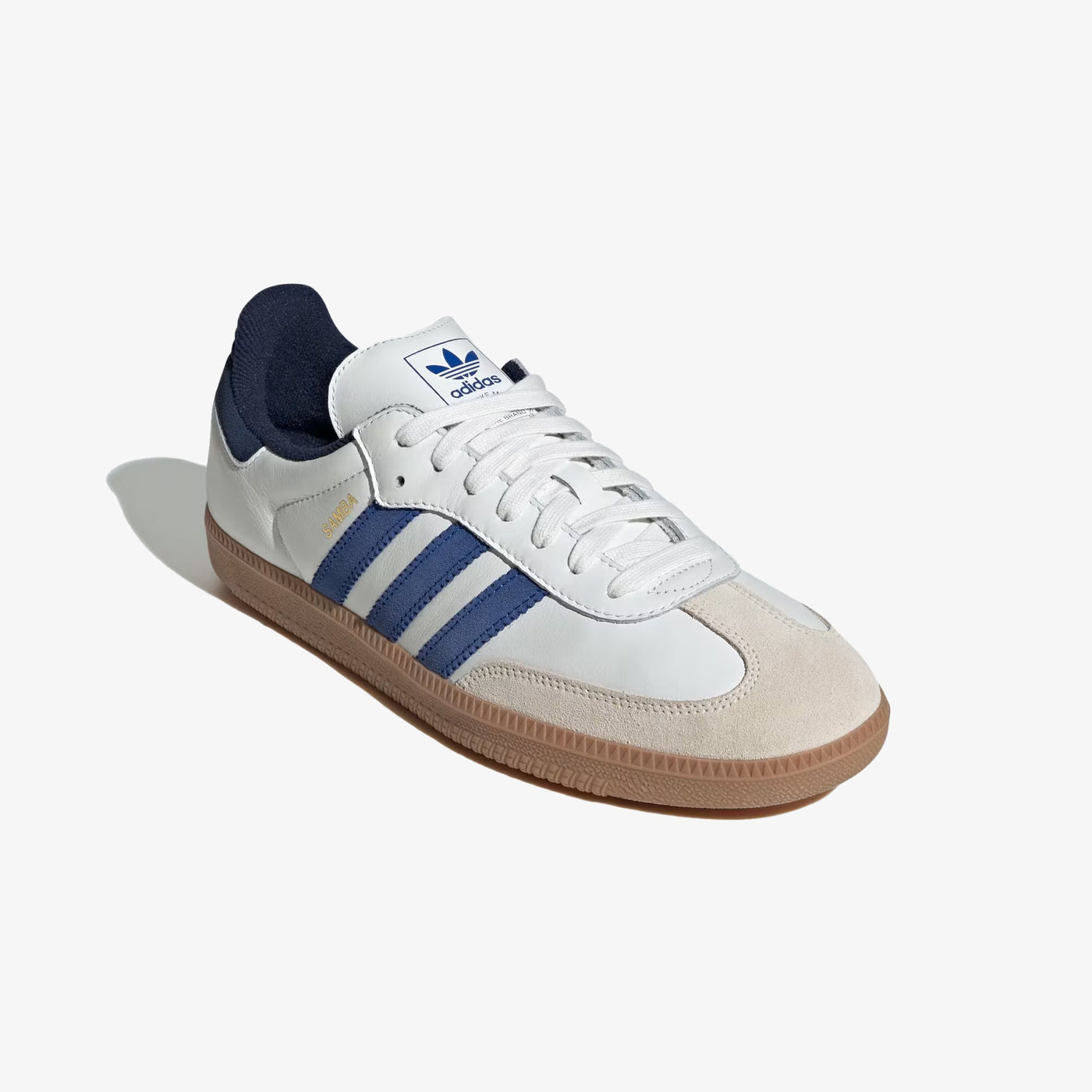 ADIDAS ORIGINALS | SAMBA OG { CORE WHITE/ROYAL BLUE/NIGHT INDIGO