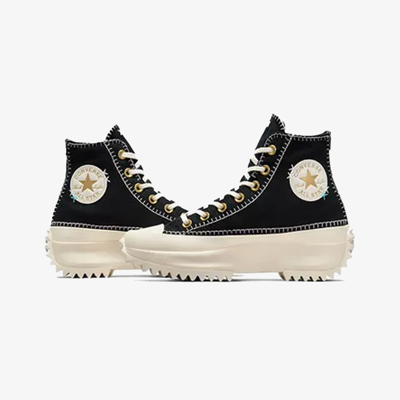 Converse | RUN STAR HIKE PLATFORM CRAFTED STITCHING { BLACK