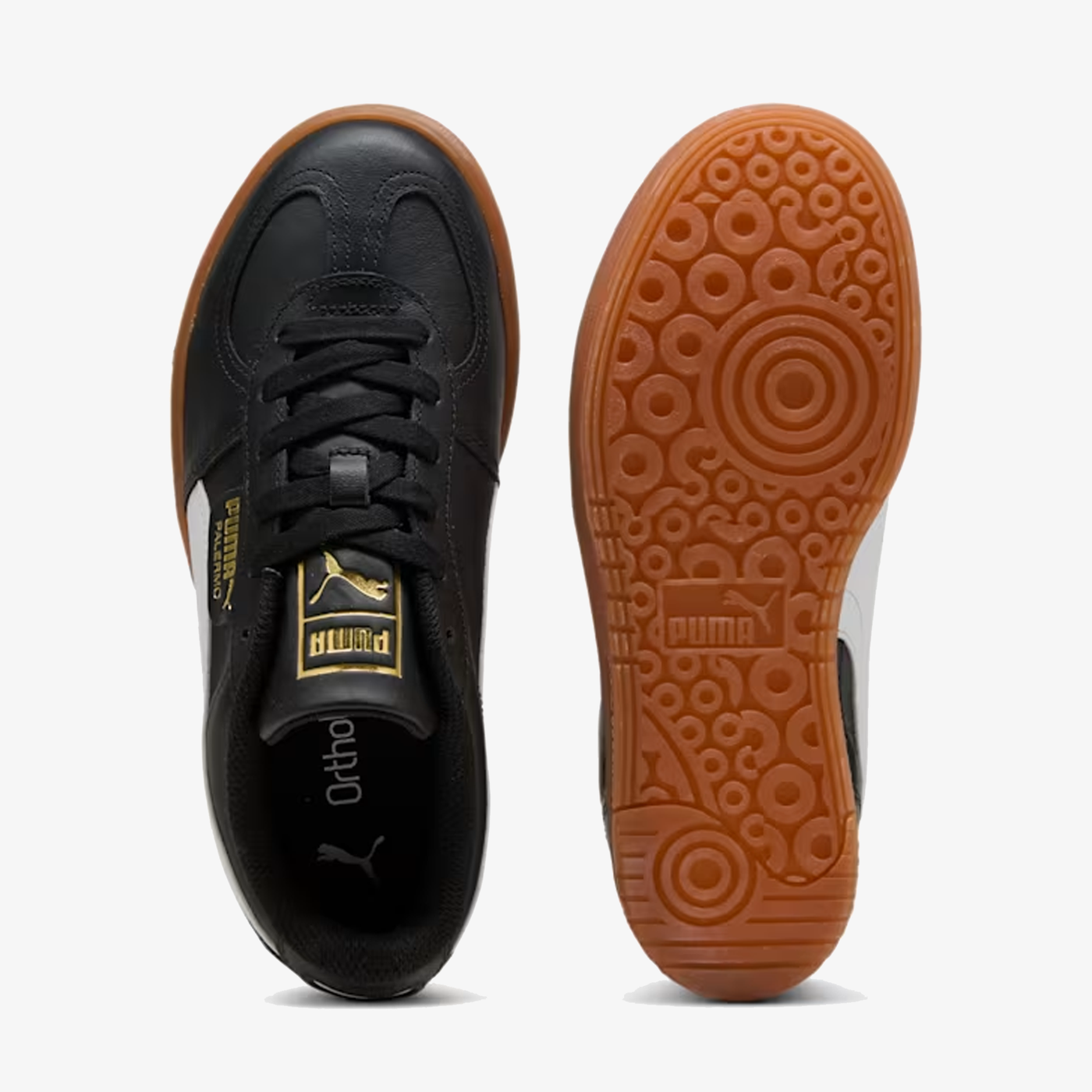 PUMA | PALERMO ELEVATA LEATHER { BLACK-GUM