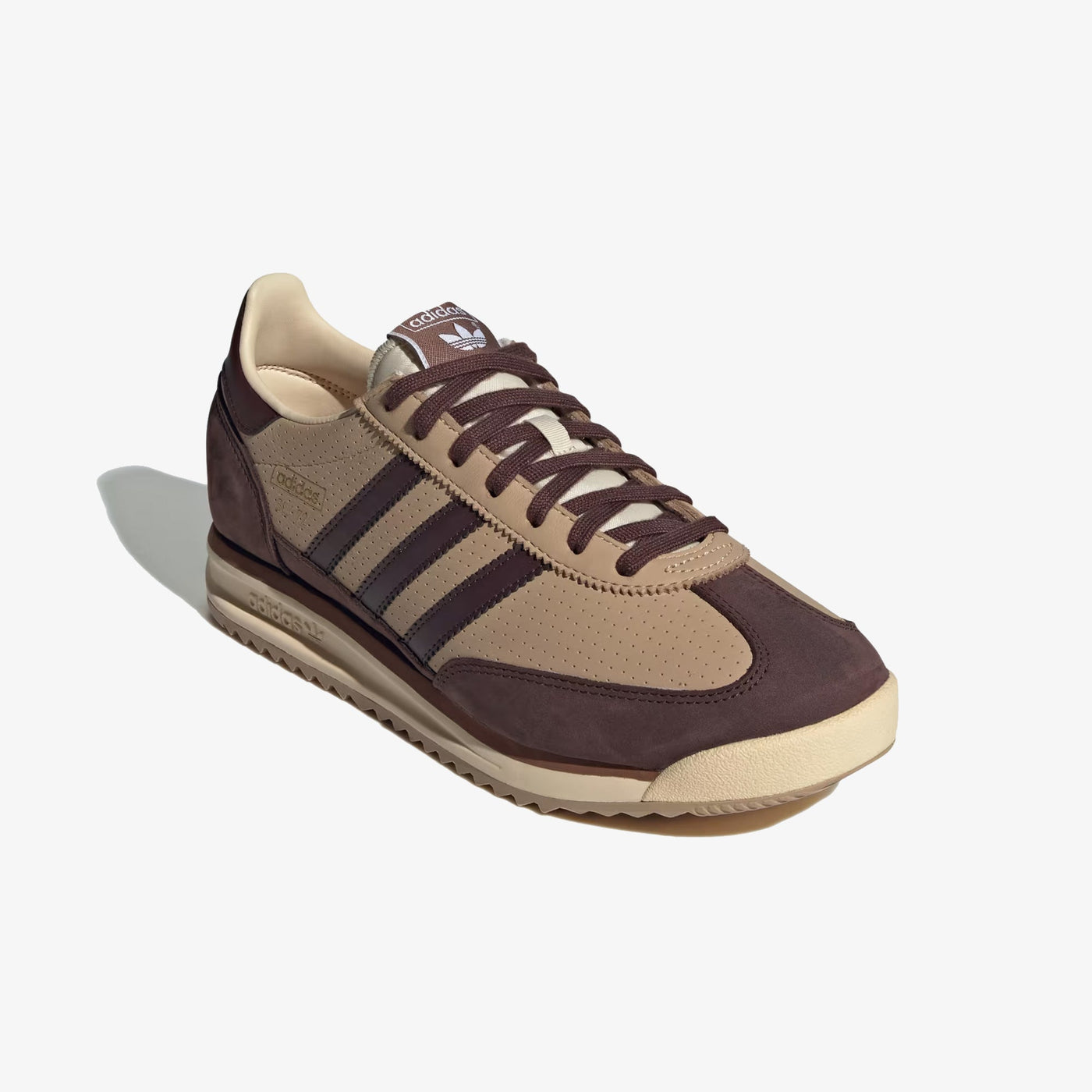 ADIDAS ORIGINALS | SL 72 RS { WARM SANDSTONE/SHADOW BROWN/PRELOVED BROWN