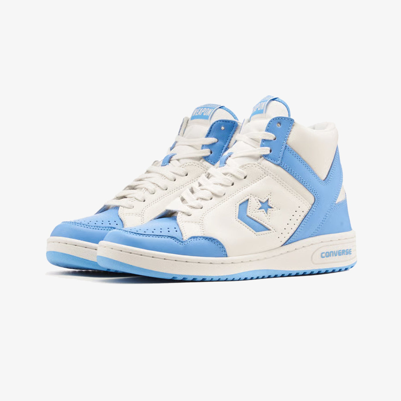 Converse | WEAPON CHOOSE YOURS LEATHER { WHITE/BLUE