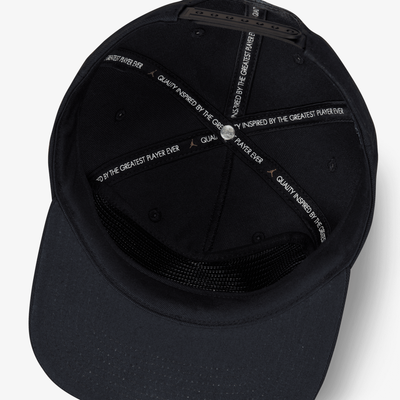 Jordan | STRUCTURED HAT { BLACK