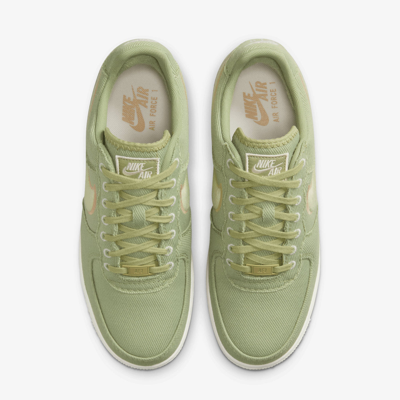 NIKE | AIR FORCE 1 LOW CANVAS { DUSTY OLIVE/OLIVE AURA-HEMP-PHANTOM