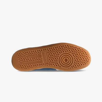 PUMA | PALERMO LEATHER { WHITE/DARK INDIGO