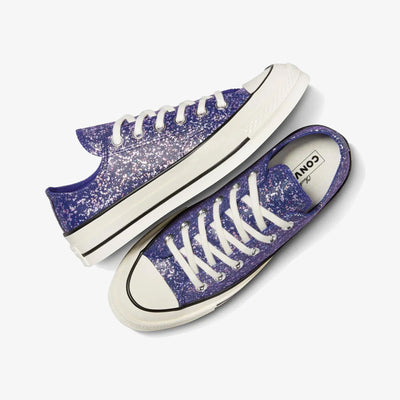 Converse | CHUCK 70 LOW { GLITTER NIGHT/INDIGO