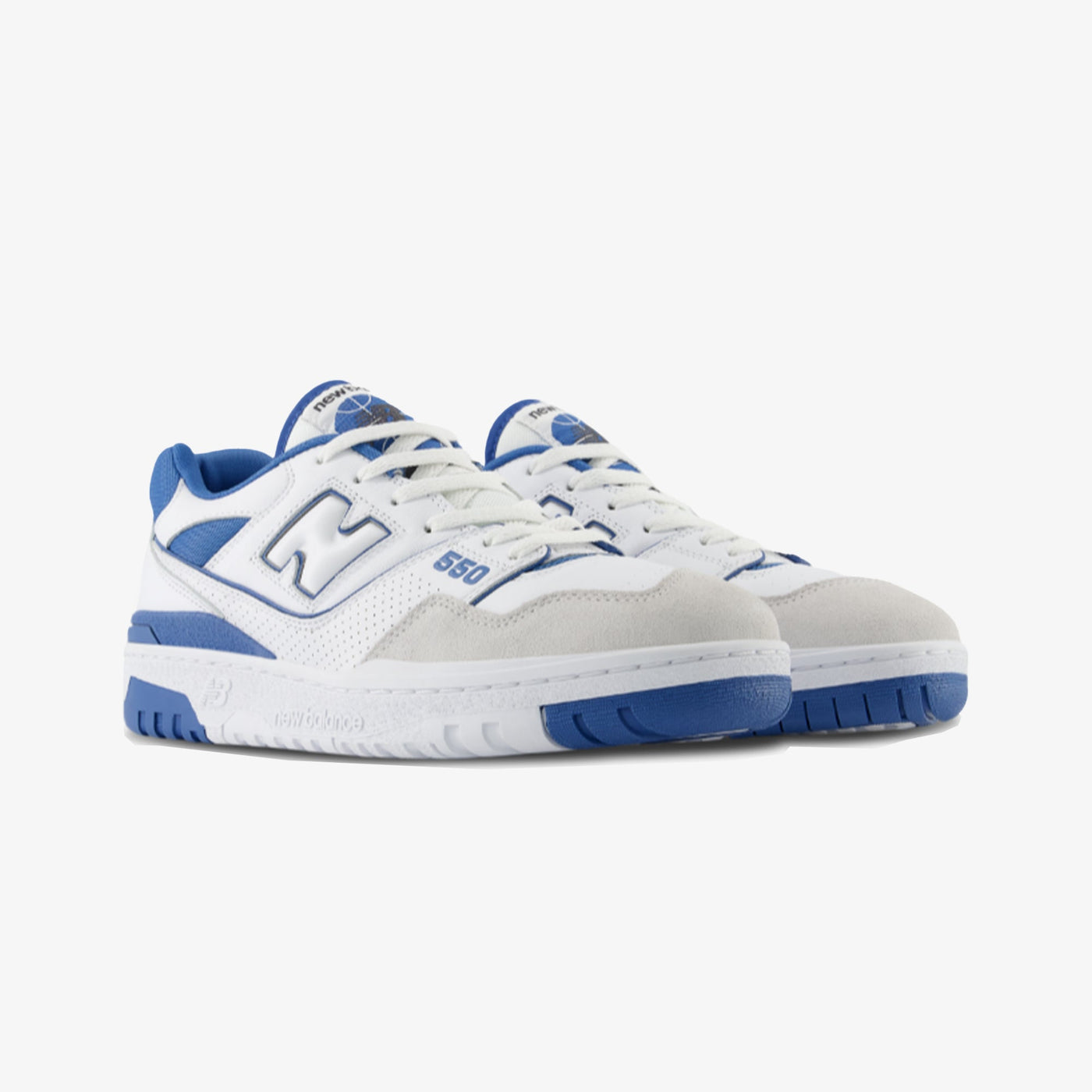 New Balance | BB550 { WHITE/BLUE