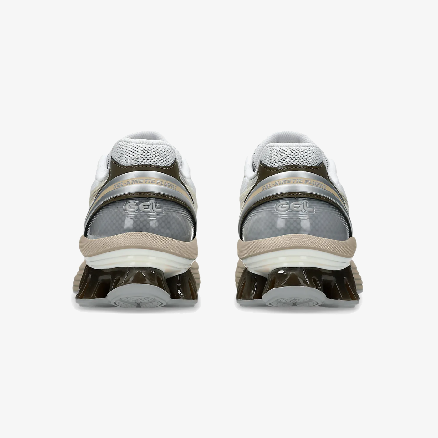 ASICS | GEL-KINETIC FLUENT { WHITE/MARZIPAN