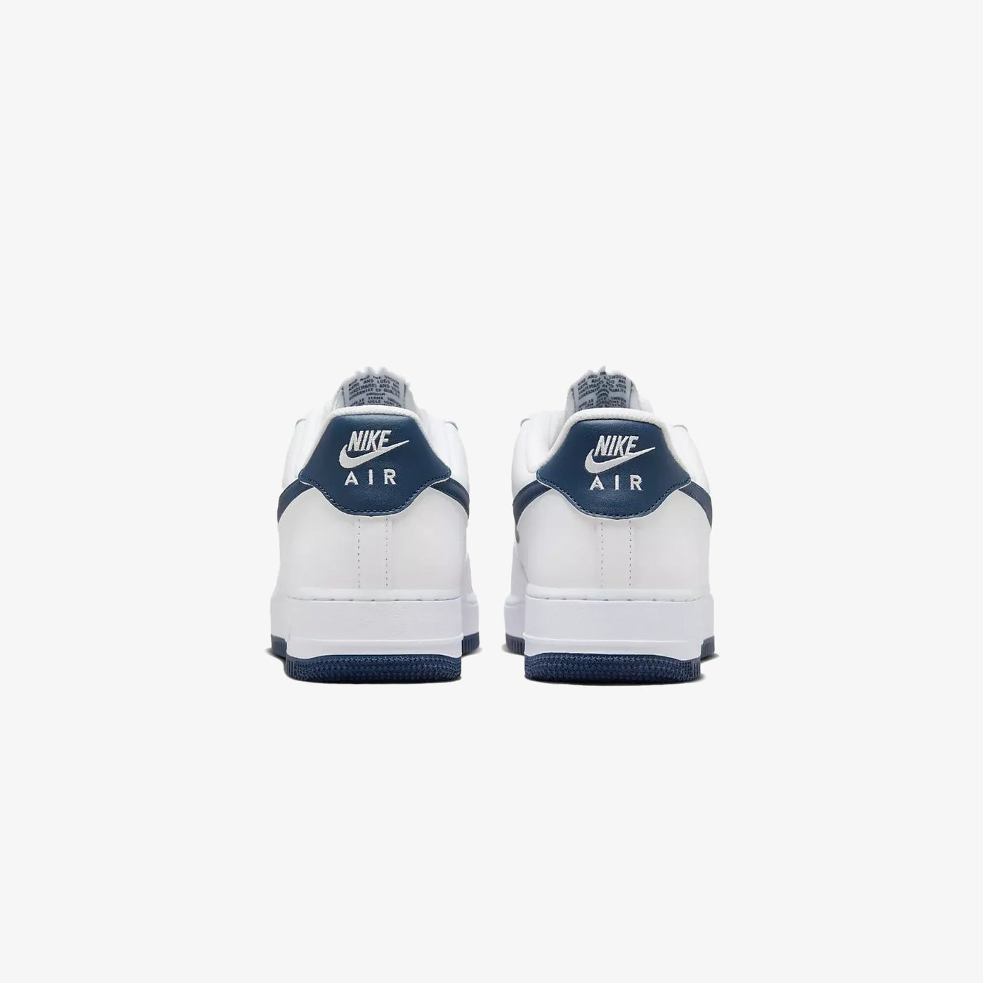NIKE | AIR FORCE 1 '07 { WHITE/MIDNIGHT NAVY-WHITE
