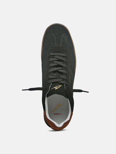 CHARCOAL - Everyday Black Suede Sneakers