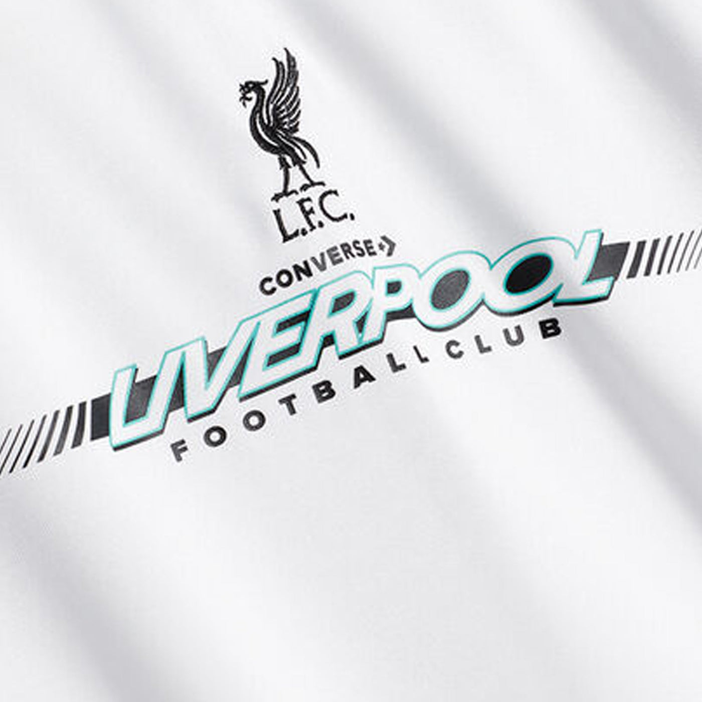 Converse | x LIVERPOOL FC LONG-SLEEVE T-SHIRT { GREEN/WHITE