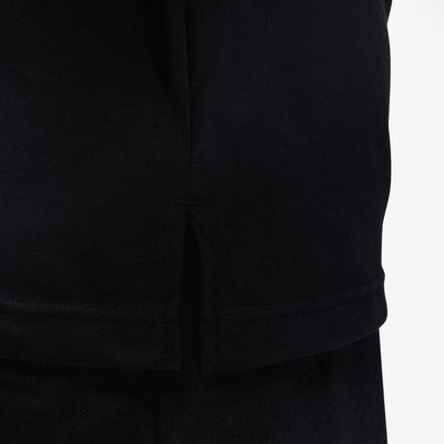 JORDAN | DRI FIT SHORT-SLEEVE TOP { BLACK