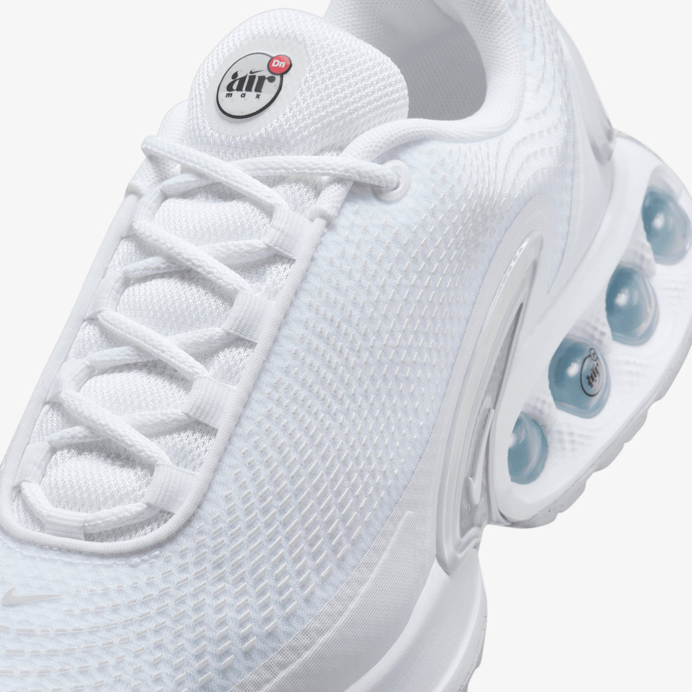 Nike | AIR MAX DN { WHITE/WHITE-WHITE-METALLIC SILVER
