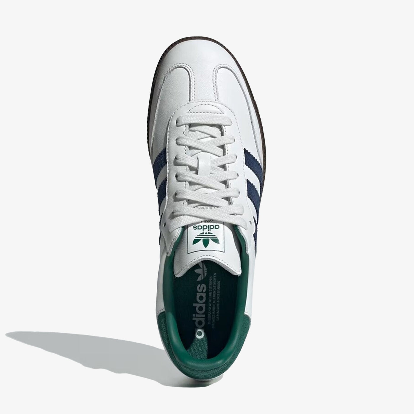 ADIDAS ORIGINALS | SAMBA OG { BLACK WHITE/COLLEGIATE GREEN
