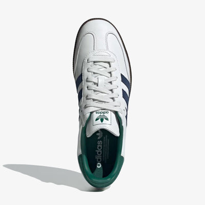 ADIDAS ORIGINALS | SAMBA OG { BLACK WHITE/COLLEGIATE GREEN