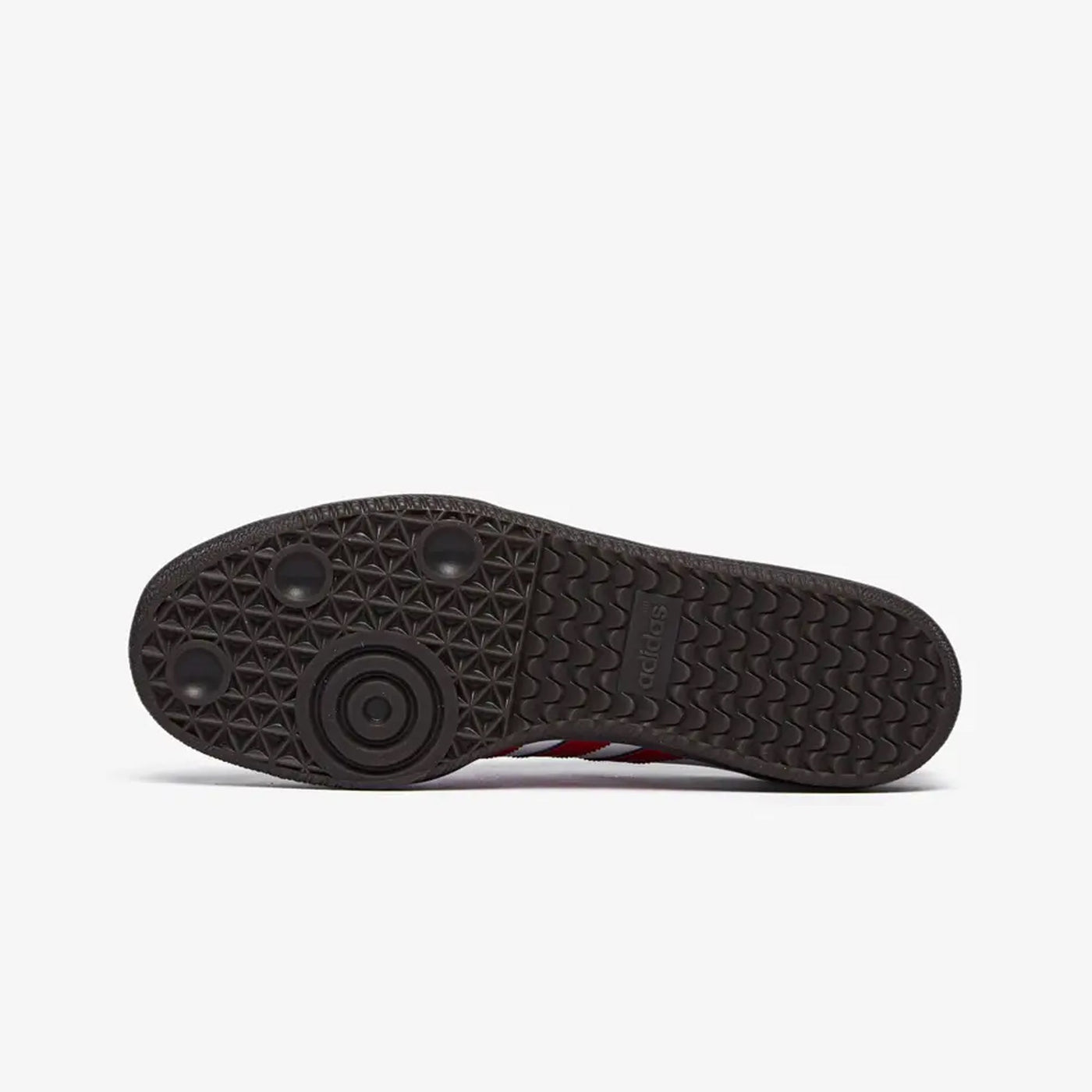 Adidas Originals | SAMBA OG  { CLOUD WHITE/BETTER SCARLET/SUPPLIER COLOUR