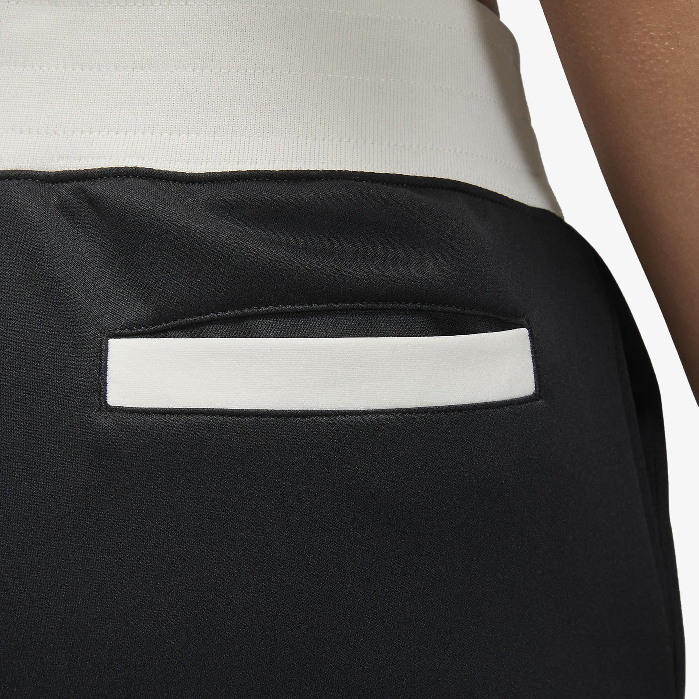 Jordan | (HER)ITAGE SUIT PANTS  { WHITE/BLACK