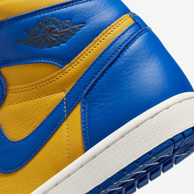Jordan | AIR JORDAN 1 RETRO HIGH OG  { VARSITY MAIZE/GAME ROYAL-SAIL