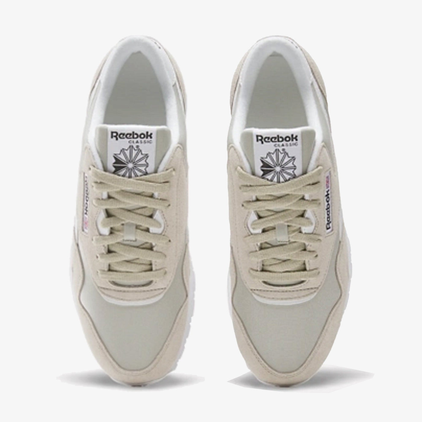 Reebok | CLASSIC NYLON { SPORT BEIGE/WHITE