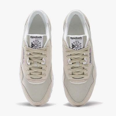 Reebok | CLASSIC NYLON { SPORT BEIGE/WHITE