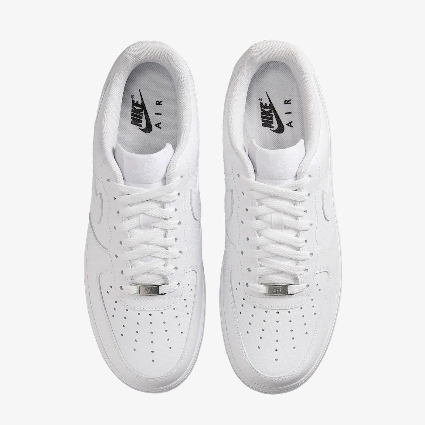 NIKE | AIR FORCE 1 '07 TEXTURE { WHITE/WHITE