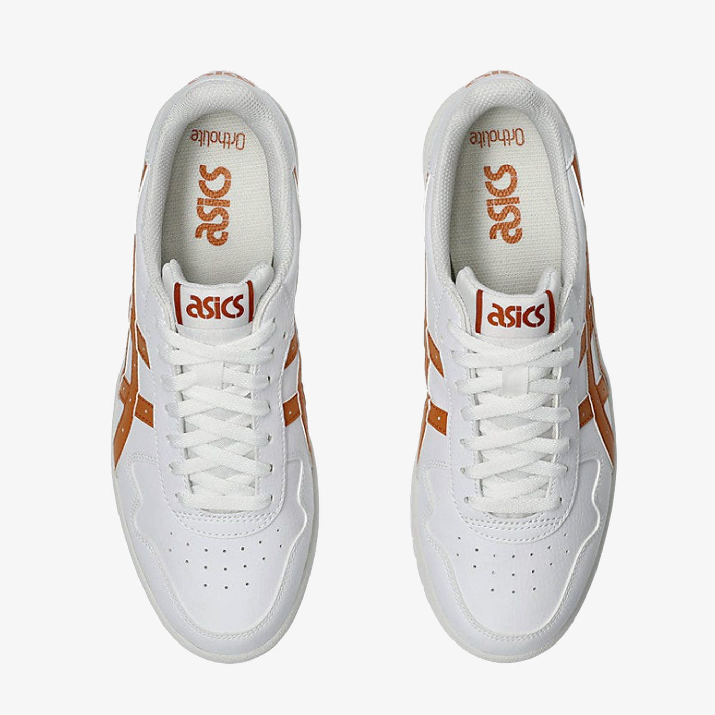 Asics | JAPAN S { WHITE/RUST ORANGE