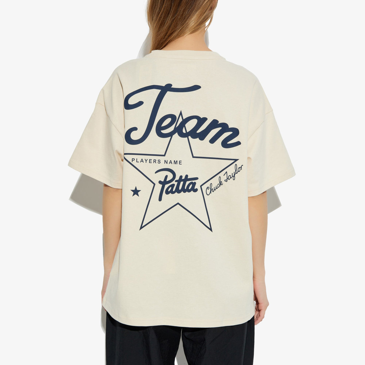 Converse | X PATTA ANNIVERSARY TEE NATURAL IVORY { CREAM