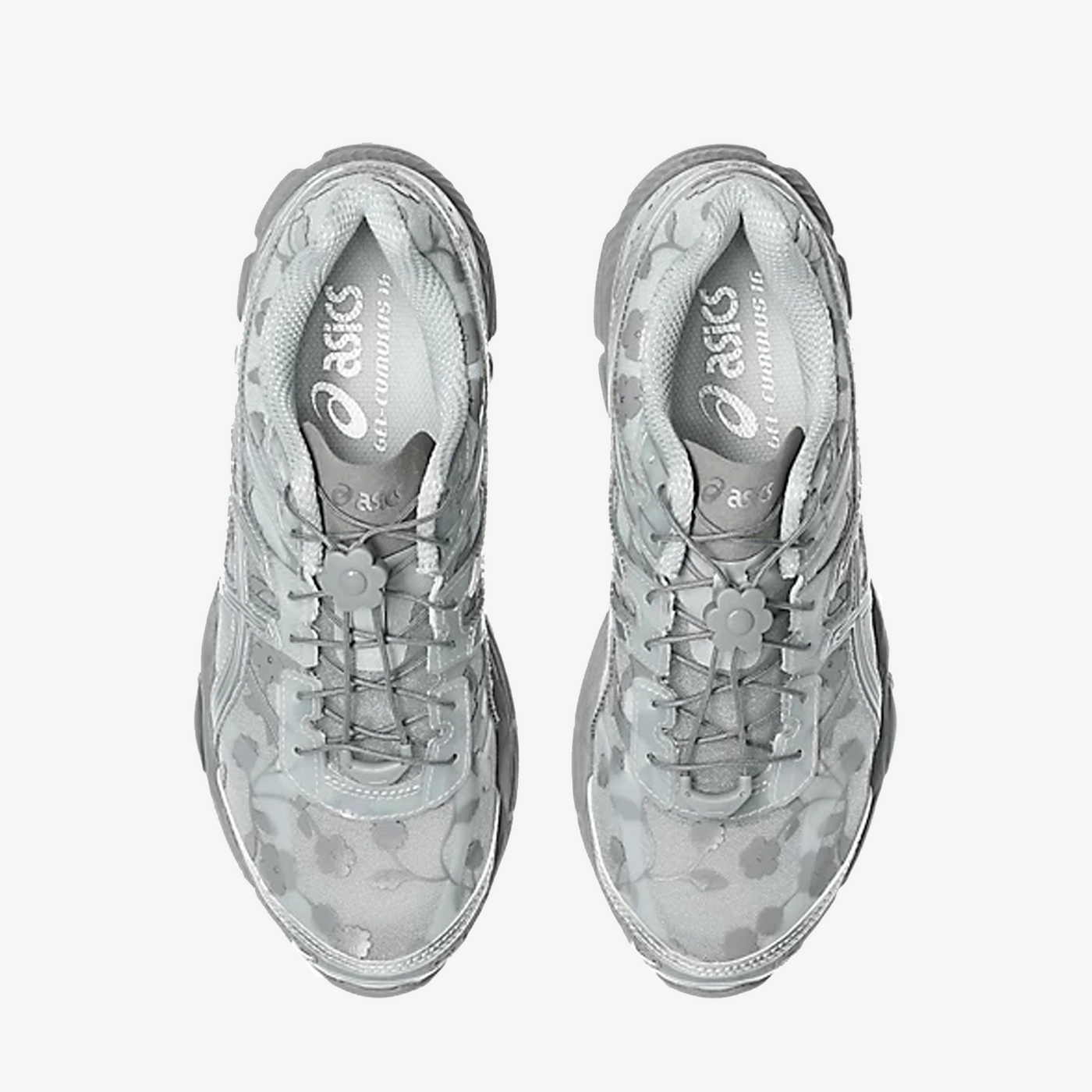 ASICS | X CECILIE BAHNSEN GEL-CUMULUS 16 SSCB { GLACIER GREY/PURE SILVER