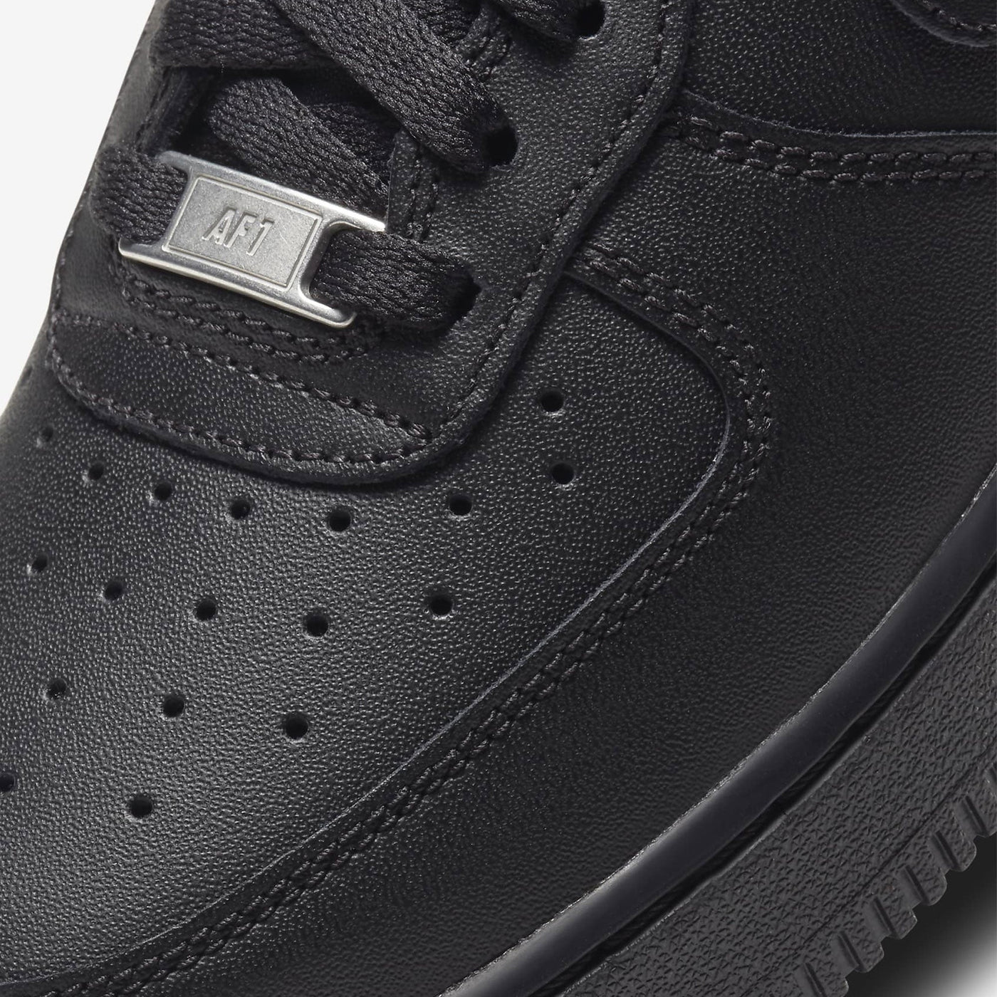 NIKE | AIR FORCE 1 '07 { BLACK/BLACK/BLACK