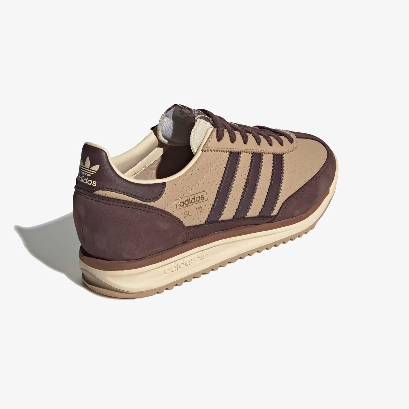 ADIDAS ORIGINALS | SL 72 RS { WARM SANDSTONE/SHADOW BROWN/PRELOVED BROWN