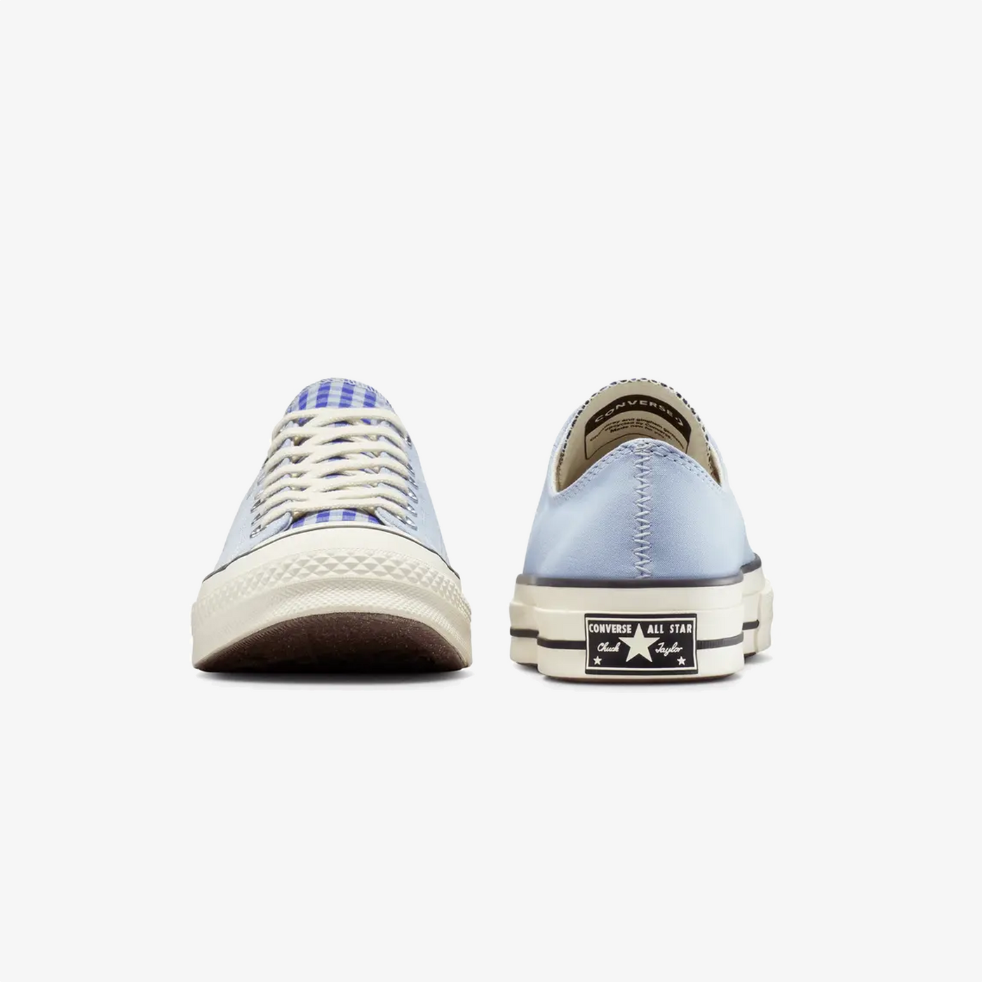 Converse | UPCYCLE CHUCK 70 CHAMBRAY & GINGHAM { BLUE