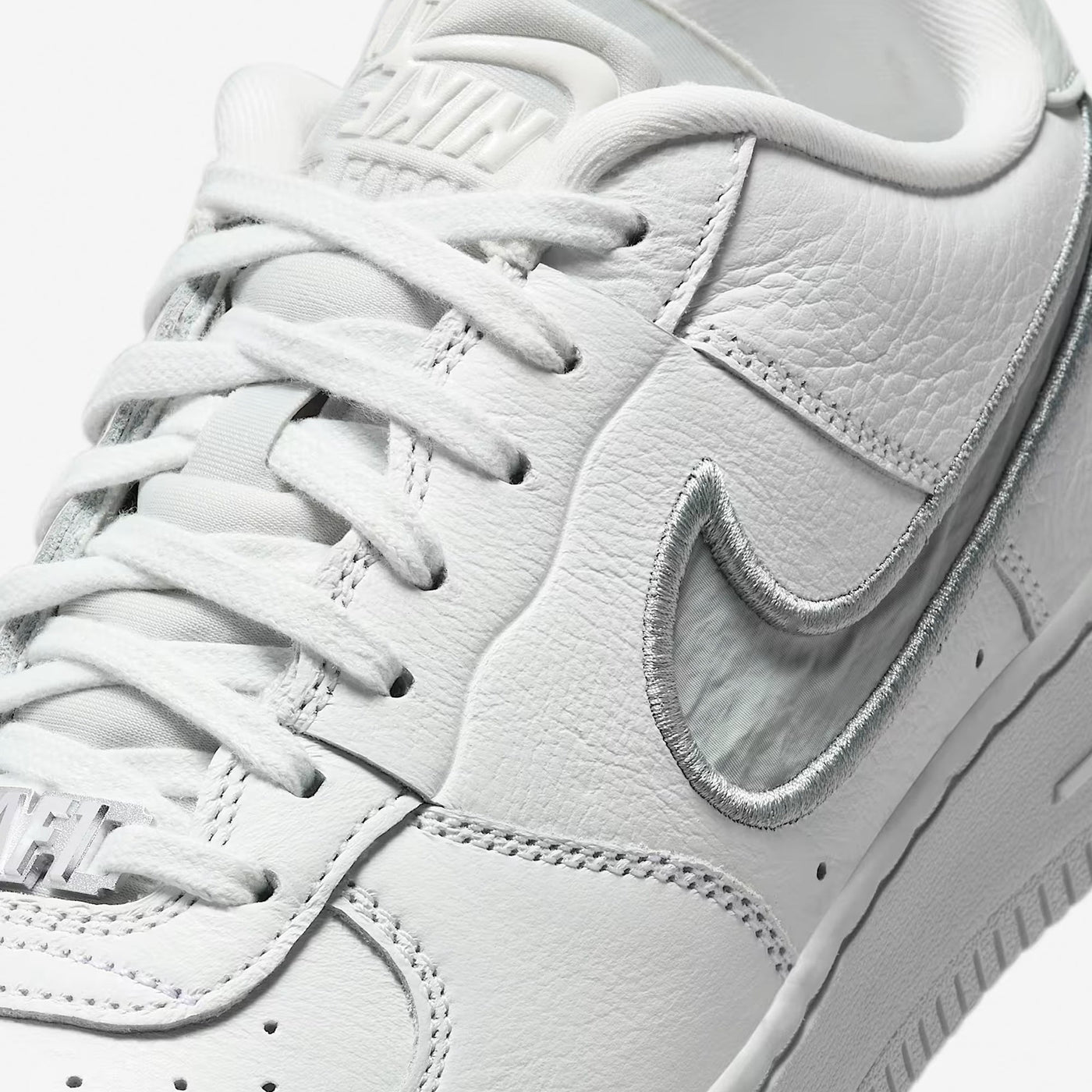 NIKE | AIR FORCE 1 LOW DANCE { SUMMIT WHITE/METALLIC SILVER-PHOTON DUST