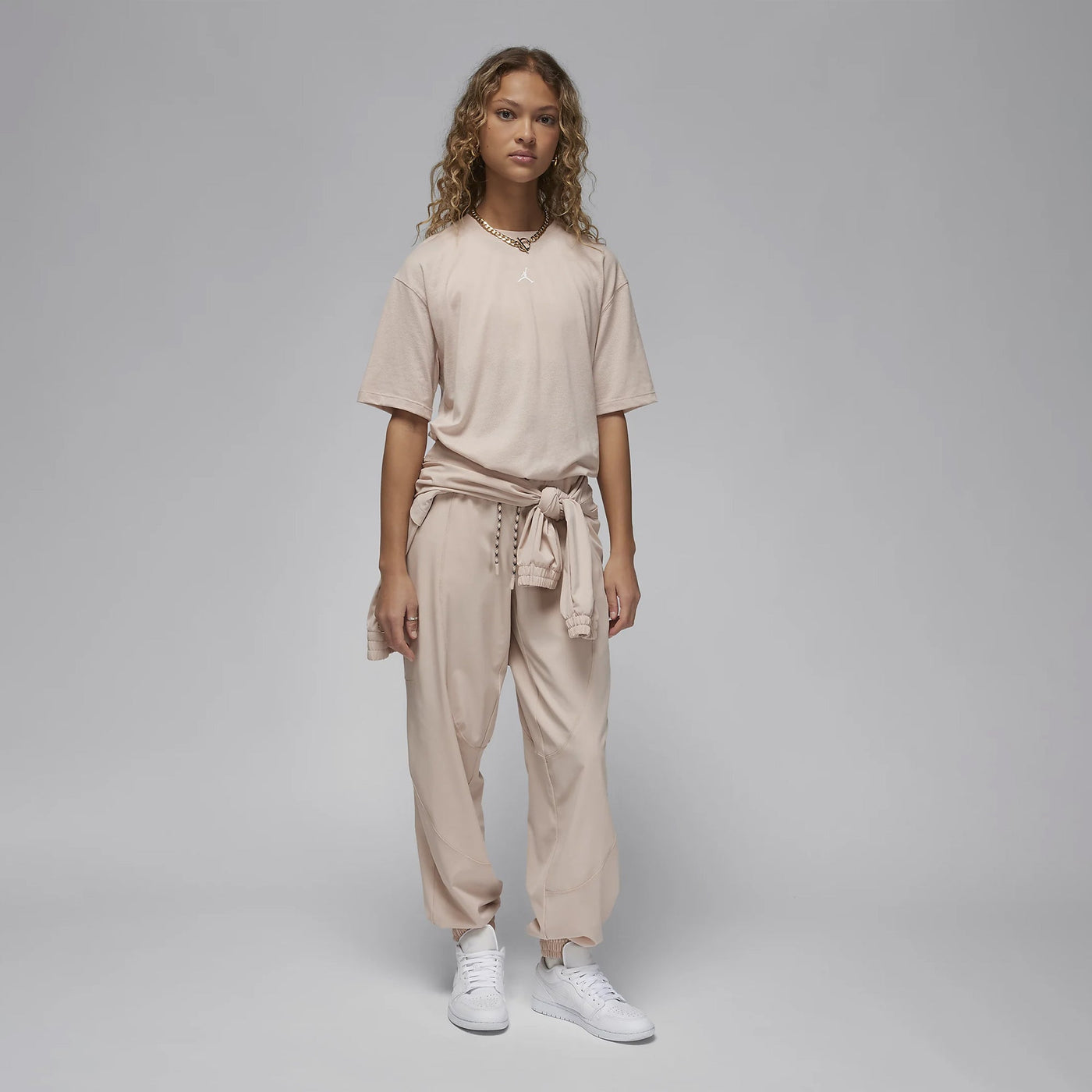 Jordan | TUNNEL PANTS  { PARTICLE BEIGE/BLACK