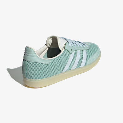 ADIDAS ORIGINALS | SAMBA OG { HAZY GREEN/SKY TINT/OFF WHITE