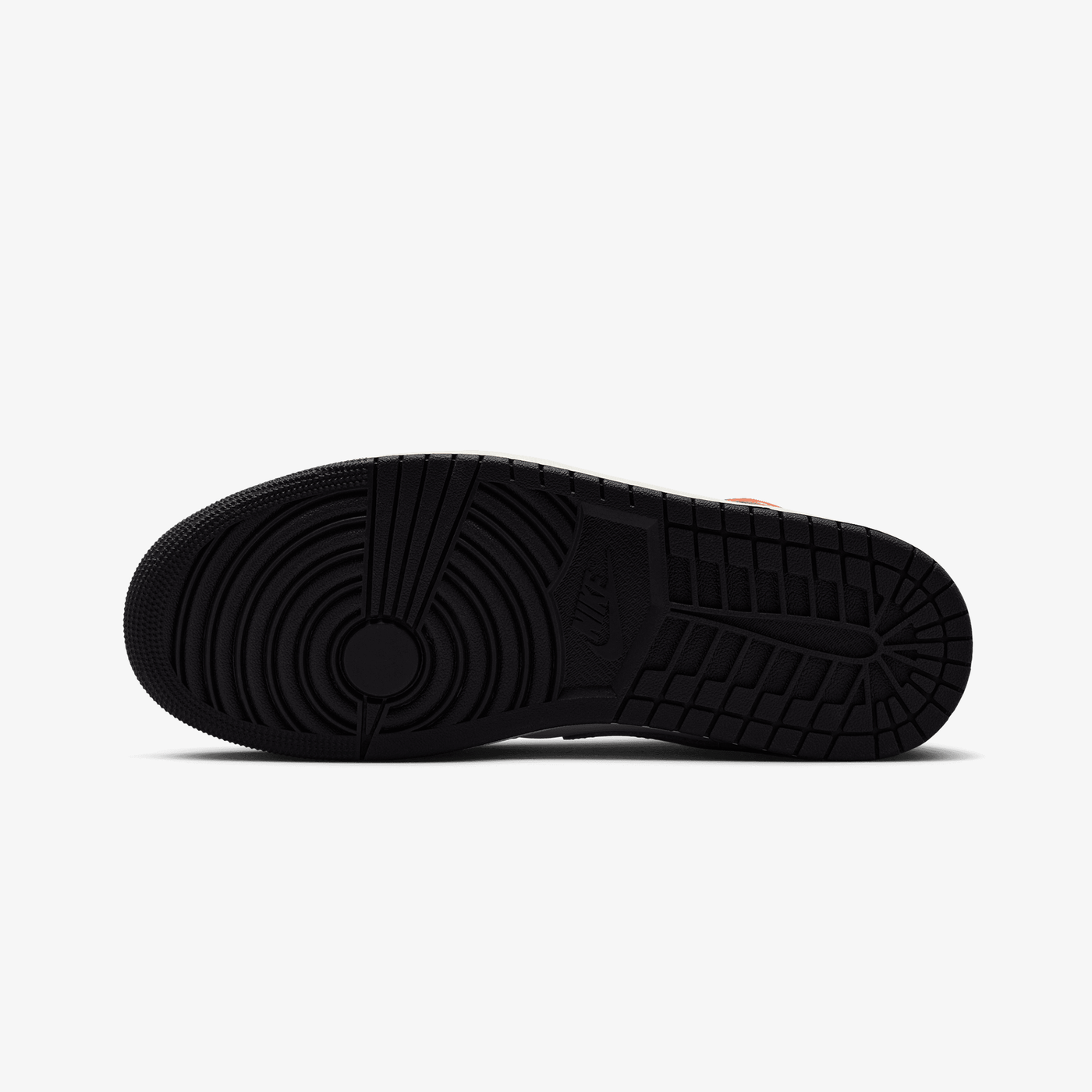JORDAN | AIR JORDAN 1 MID { BLACK/STARFISH-WHITE-SAIL