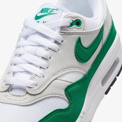 Nike | AIR MAX 1  { NEUTRAL GREY/MALACHITE-WHITE-BLACK