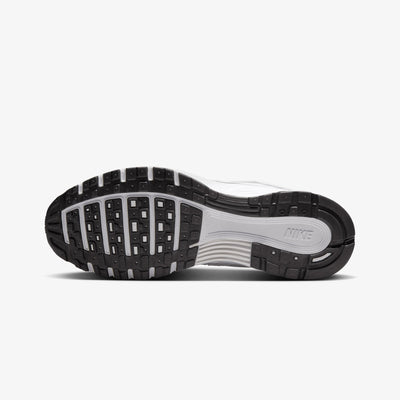 NIKE | P-6000 { WHITE/BLACK-METALLIC SILVER-BLACK