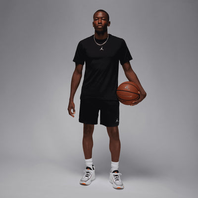 JORDAN | DRI FIT SHORT-SLEEVE TOP { BLACK