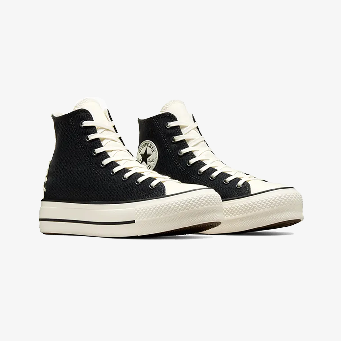 Converse | CHUCK TAYLOR ALL STAR LIFT PLATFORM CRAFTED { BLACK