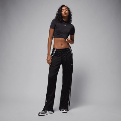 JORDAN | BROOKLYN TRACK PANTS { BLACK/SAIL