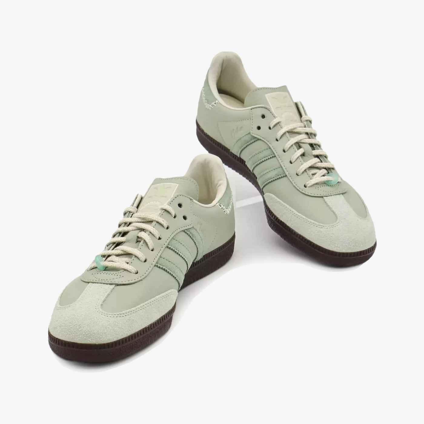 ADIDAS ORIGINALS | SAMBA x MAHA { HALF GREEN