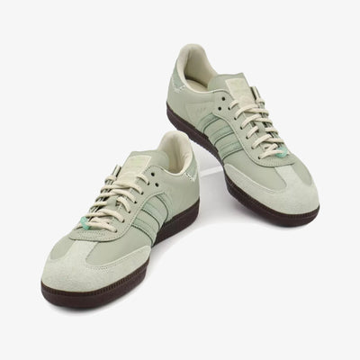 ADIDAS ORIGINALS | SAMBA x MAHA { HALF GREEN