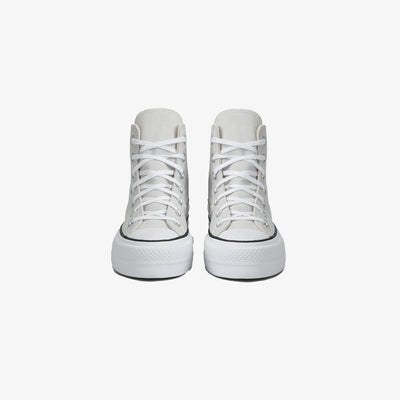 Converse | CHUCK TAYLOR ALL STAR PLATFORM CANVAS { WHITE