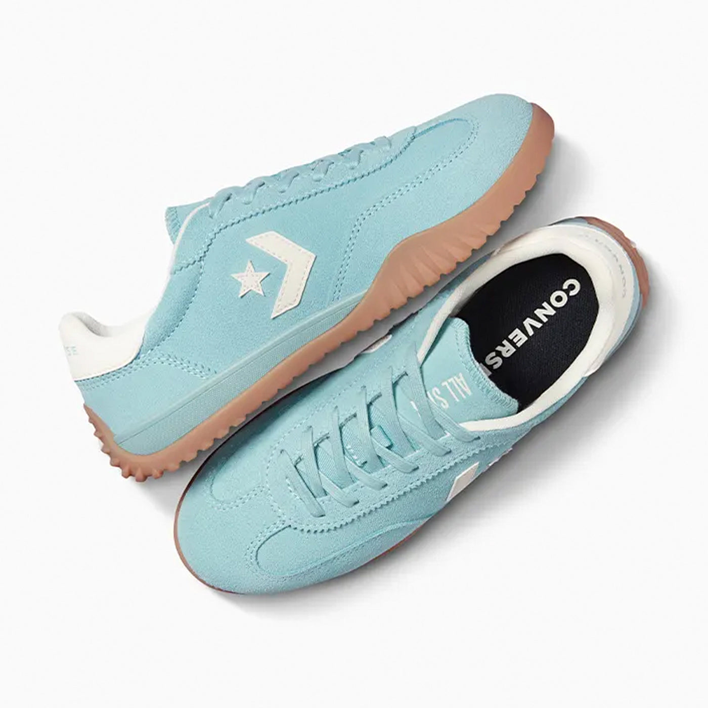 CONVERSE | RUN STAR TRAINER LOW { VERNAL POOL/EGRET